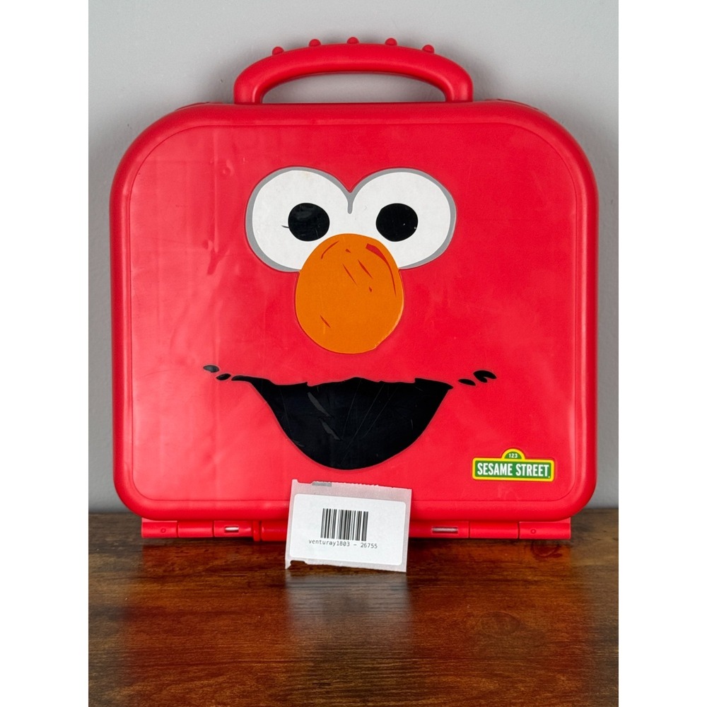 Sesame Street Elmo ABC Carry Case Alphabet Learning Toy Hasbro 2014